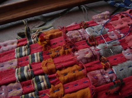 On_loom_quilting