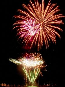 Anniversary fireworks