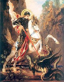 Saint George and the dragon