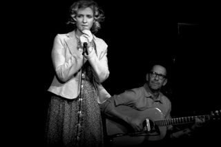 Minton and john - Station Inn copyright erie chapman 2013 bw