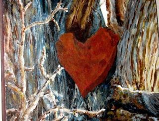 Heart in Tree by Maria Doglio 2012
