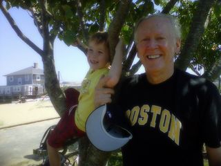 Miles and baba smiling 2