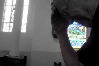 Grieving man - copyright erie chapman