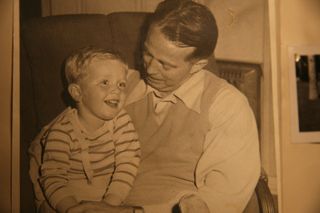 Dad and chip - 1946?