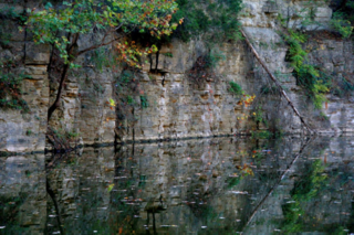 Life lake reflection Erie 2014