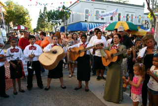 Musicians at the fair