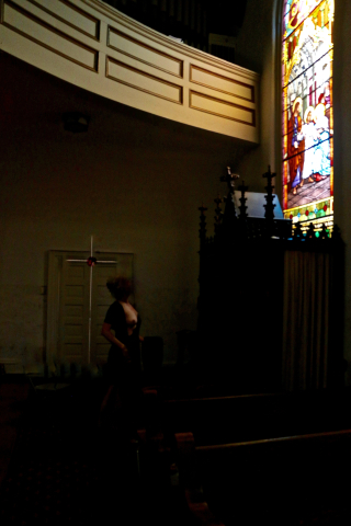 Nude before confessional 5 draft