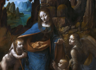 Madonna of the rocks - davinci 1495