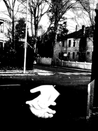 Hands dry cleaner cambridge ’16 with silhouette