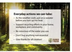 Every Day Actions 10-2-2020