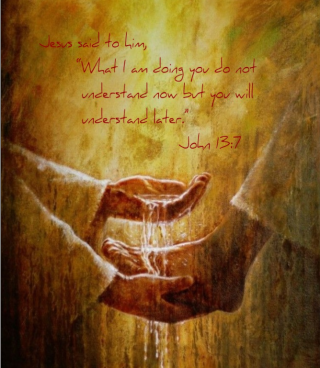 Jesus.Washing Disciples.Feet