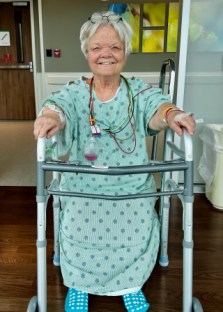 MARTHA gettin ready for home