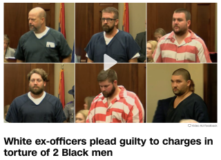 6 White Officers