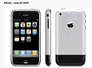 FIRST IPHONE 2007
