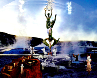 CRUCIFICTION  DESCENT AND RESURRECTION